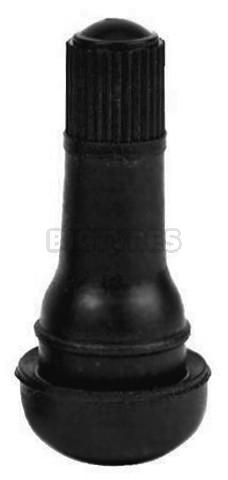 TR413/TR13 SNAP-IN RUBBER VALVE (PACK OF 6)