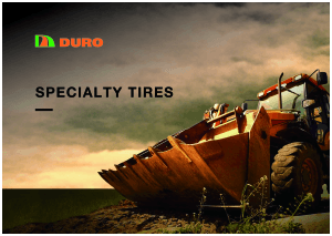 Duro Specialty Tyres Catalogue 2023