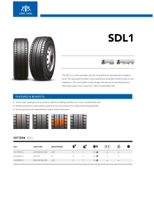 Sailun SDL1 Data Sheet