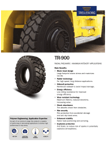 Trelleborg TR-900 Data Sheet